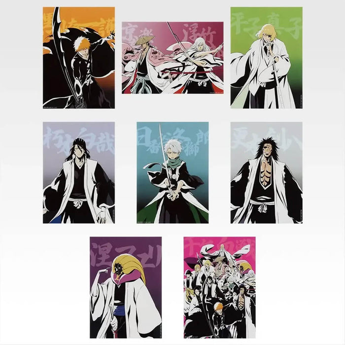 ICHIBAN KUJI BLEACH STIRRING SOULS VOL.4 - CLEAR POSTER FULL SET LOT G