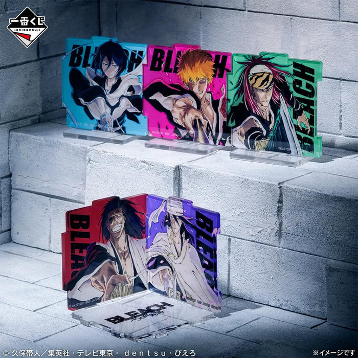 ICHIBAN KUJI BLEACH STIRRING SOULS VOL.4 - PUZZLE-STYLE ACRYLIC STAND FULL SET LOT F