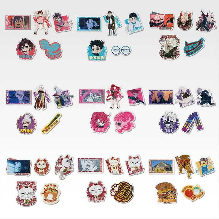 ICHIBAN KUJI DANDADAN THE MUSIC ROOM DANCE PARTY BEGINS! - HOLOGRAM STICKER FULL SET LOT F