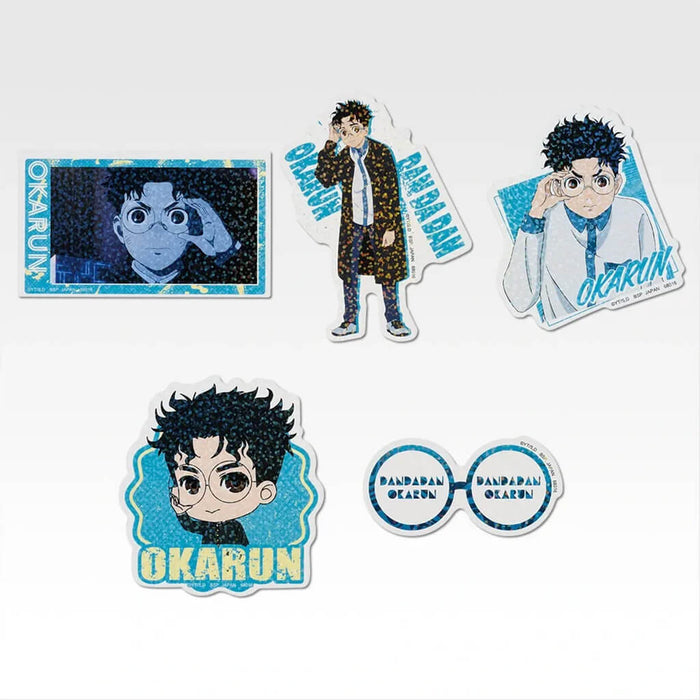 ICHIBAN KUJI DANDADAN THE MUSIC ROOM DANCE PARTY BEGINS! - HOLOGRAM STICKER FULL SET LOT F