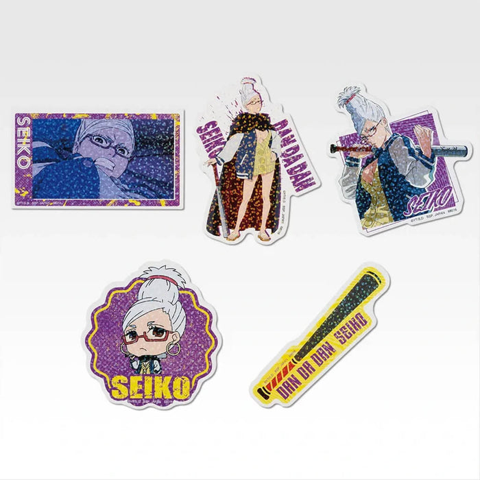 ICHIBAN KUJI DANDADAN THE MUSIC ROOM DANCE PARTY BEGINS! - HOLOGRAM STICKER FULL SET LOT F