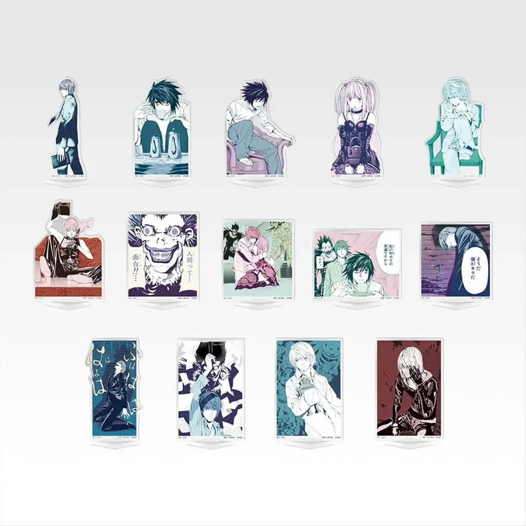 Ichiban Kuji Death Note - Acrylic Stand Full Set Lot G | japandco