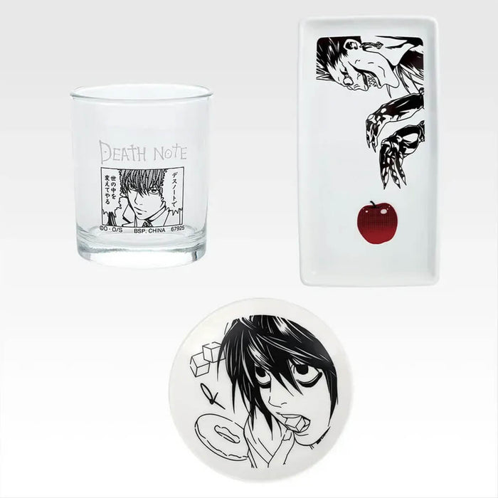 ICHIBAN KUJI DEATH NOTE - ASSORTED TABLEWARE FULL SET LOT E
