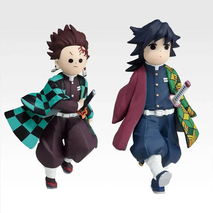 Ichiban Kuji Demon Slayer Upper Rank 2 - Figurines Tanjiro Kamado & Giyu Tomioka Lot D