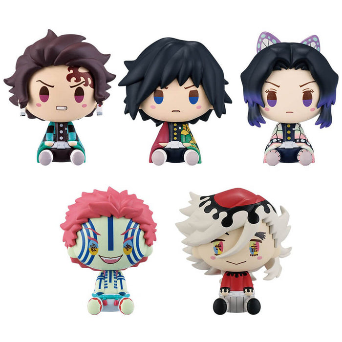 ICHIBAN KUJI DEMON SLAYER RANGO SUPERIOR 3 - FIGURAS CHOKO NOKKO JUEGO COMPLETO LOTE E