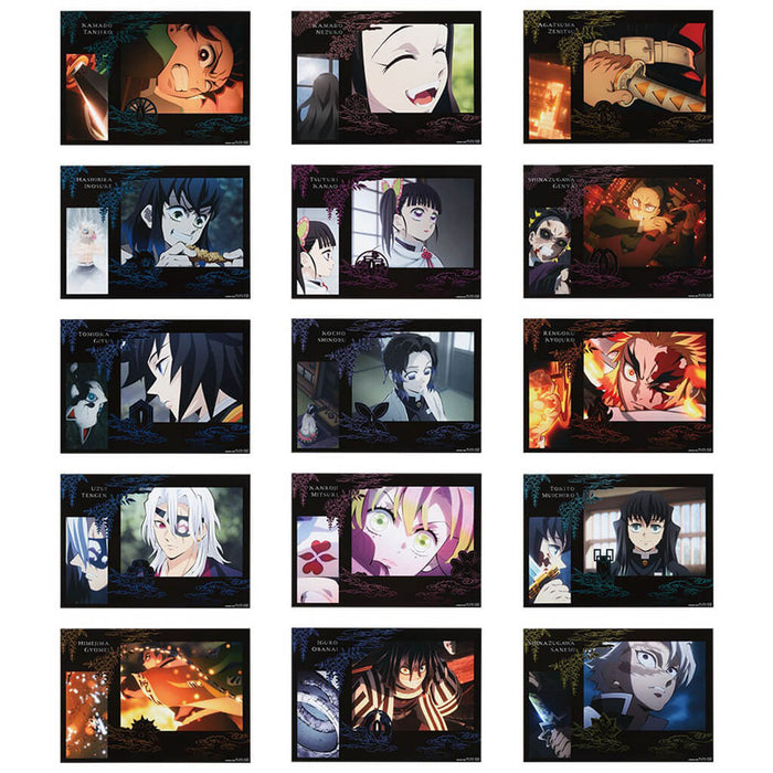 ICHIBAN KUJI DEMON SLAYER UPPER RANK 3 - VISUAL POSTER FULL SET LOT H