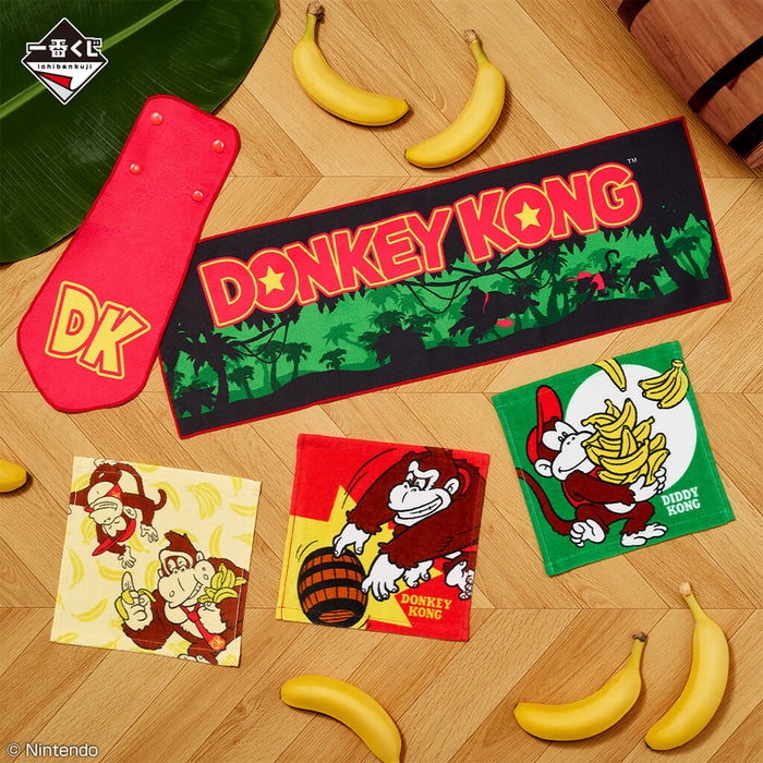 ICHIBAN KUJI DONKEY KONG - TOWEL FULL SET LOT F