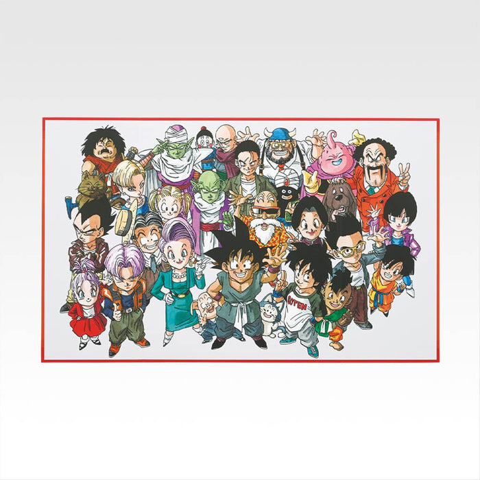 ICHIBAN KUJI DRAGON BALL 40.º ANIVERSARIO PARTE 1 - SET COMPLETO DE PANEL VISUAL DE DOBLE PÁGINA DEL 40.º ANIVERSARIO