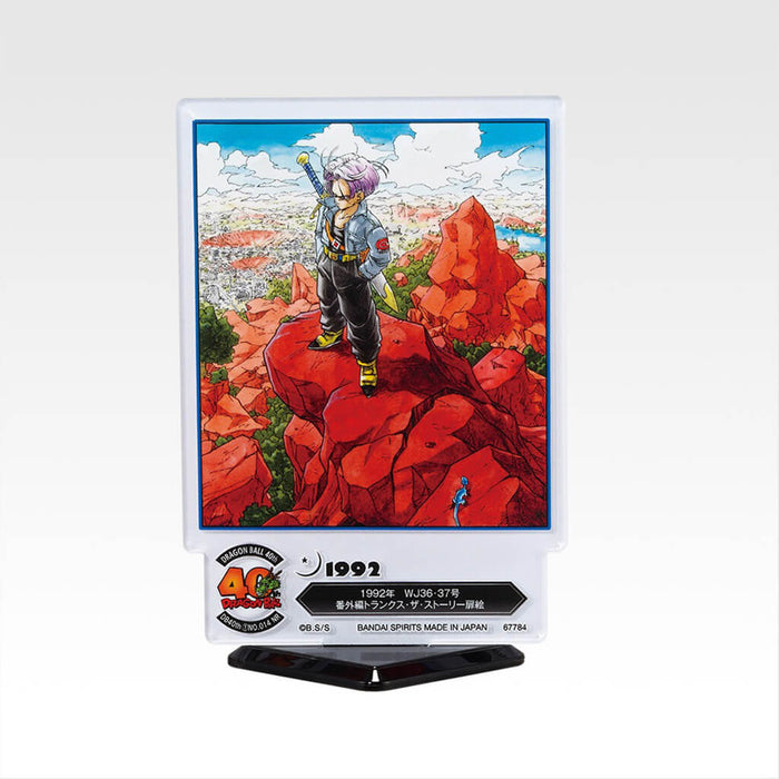 ICHIBAN KUJI DRAGON BALL 40.ª PARTE 1 - LOTE COMPLETO DE SOPORTES DE ACRÍLICO