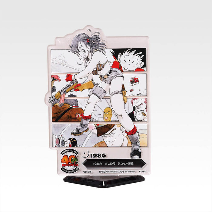 ICHIBAN KUJI DRAGON BALL 40.ª PARTE 1 - LOTE COMPLETO DE SOPORTES DE ACRÍLICO