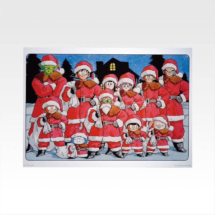 Lote de ilustraciones de póster transparente del 40.º aniversario de Dragon Ball Ichiban Kuji, parte 1.