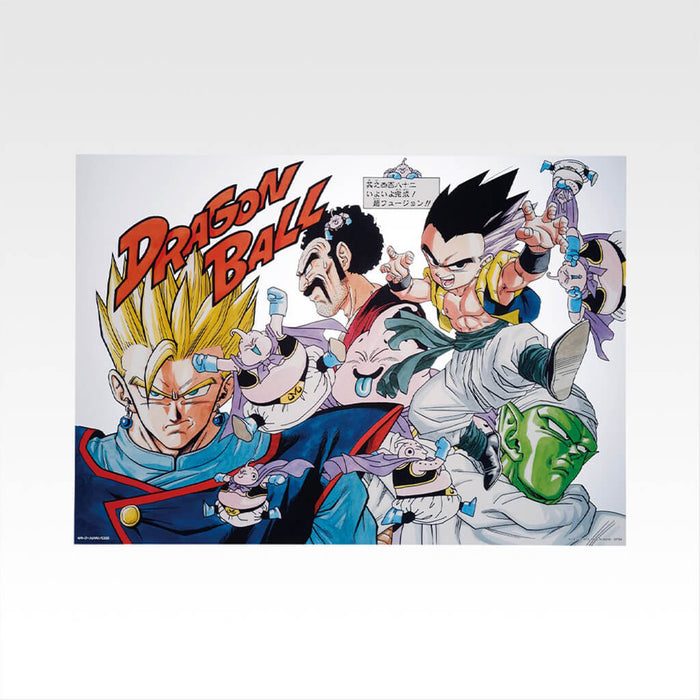 Lote de ilustraciones de póster transparente del 40.º aniversario de Dragon Ball Ichiban Kuji, parte 1.