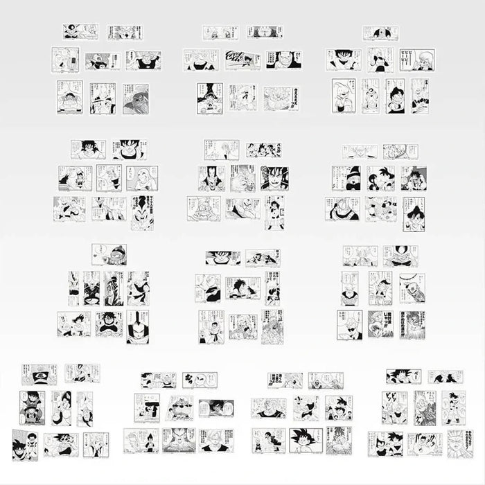 ICHIBAN KUJI DRAGON BALL 40th PART 2 - FRAME STICKER COLLECTION II FULL SET LOT I