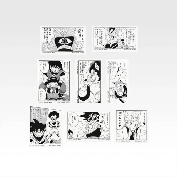 ICHIBAN KUJI DRAGON BALL 40th PART 2 - FRAME STICKER COLLECTION II FULL SET LOT I