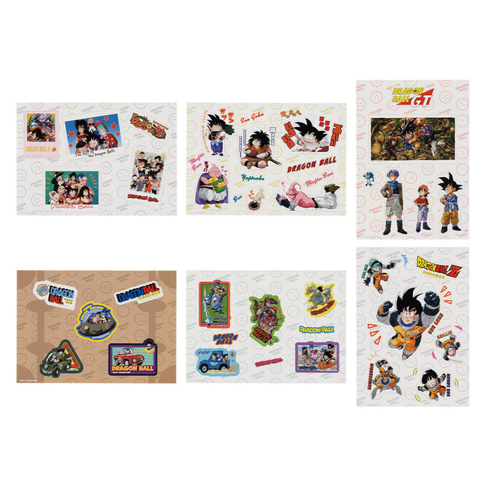 ICHIBAN KUJI DRAGON BALL DRAGONBALL SNAP COLLECTION - STICKERS FULL SET LOT H