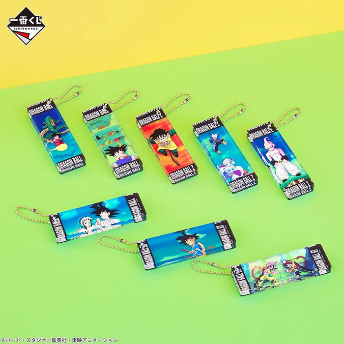 ICHIBAN KUJI DRAGON BALL DRAGONBALL SNAP COLLECTION 2 - ACRYLIC CHARM FULL SET LOT H