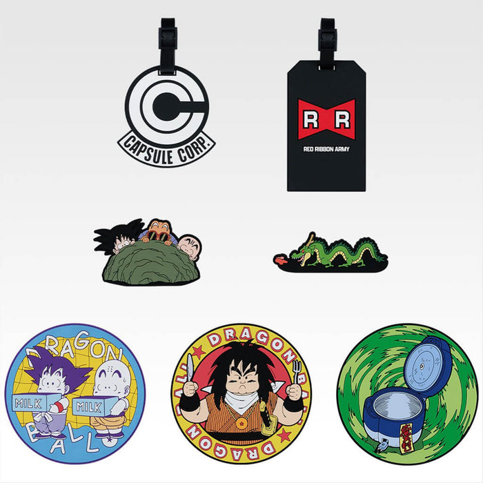 ICHIBAN KUJI DRAGON BALL DRAGONBALL SNAP COLLECTION 2 - RUBBER COLLECTION FULL SET LOT G