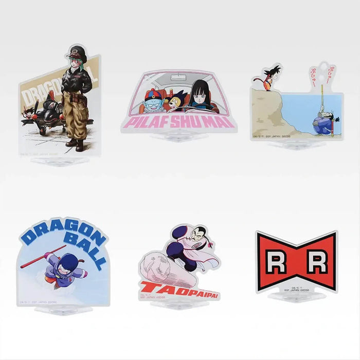 ICHIBAN KUJI DRAGON BALL EX SHOWDOWN! RED RIBBON ARMY - ACRYLIC STAND FULL SET LOT F