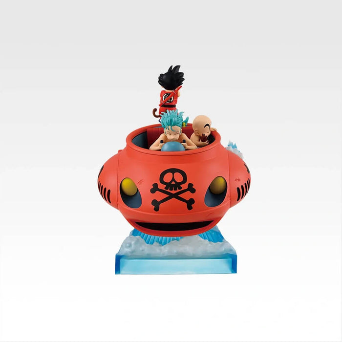 ICHIBAN KUJI DRAGON BALL EX SHOWDOWN! RED RIBBON ARMY - FIGURA SON GOKU, BULMA & KRILLIN SUBMARINE LOT D