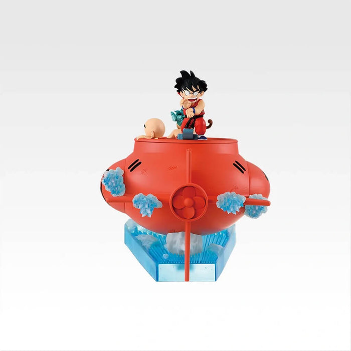 ICHIBAN KUJI DRAGON BALL EX SHOWDOWN! RED RIBBON ARMY - FIGURA SON GOKU, BULMA & KRILLIN SUBMARINE LOT D