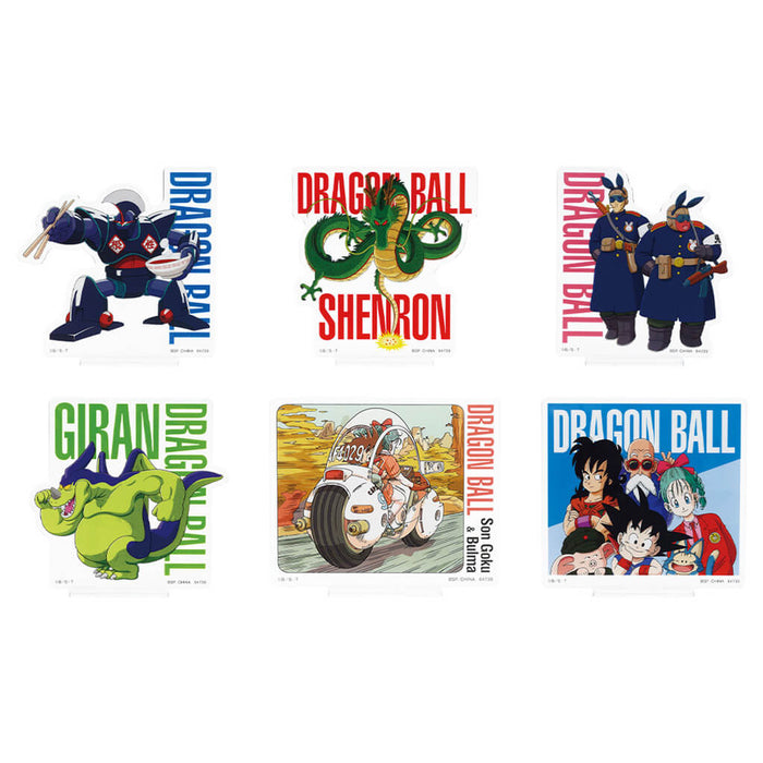 ICHIBAN KUJI DRAGON BALL EX SON GOKU TRAINING EDITION - ACRYLIC STAND FULL SET LOT G