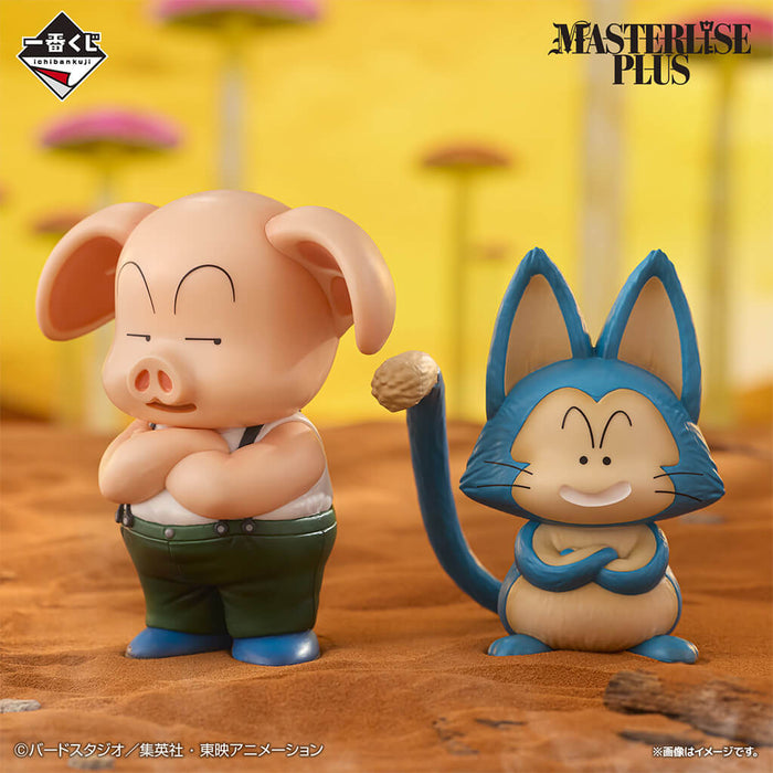 ICHIBAN KUJI DRAGON BALL EX SON GOKU TRAINING EDITION - FIGURAS OOLONG Y PUERH (PLUMA) LOTE D