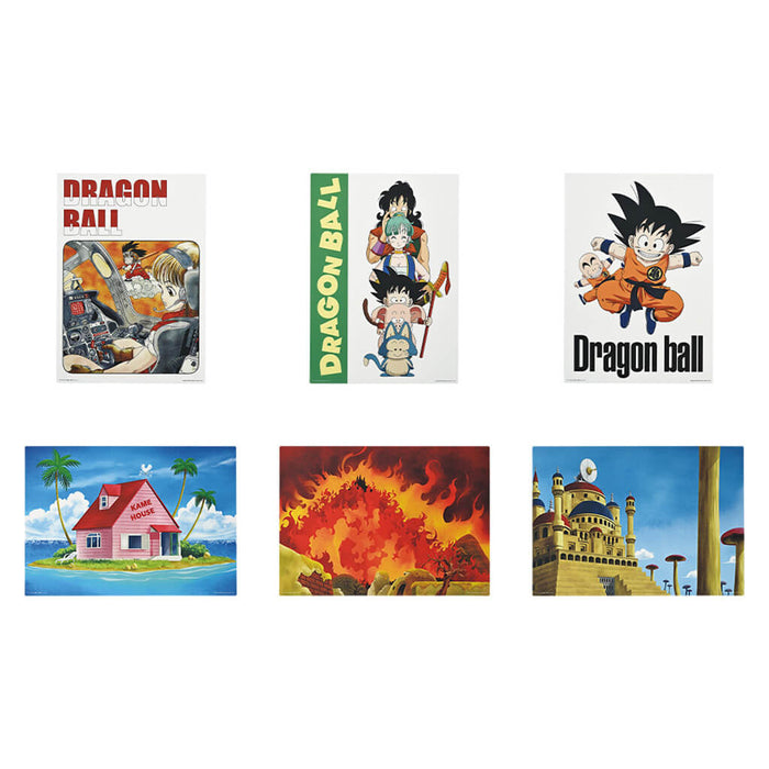 ICHIBAN KUJI DRAGON BALL EX SON GOKU TRAINING EDITION - VISUAL SHEET FULL SET LOT J