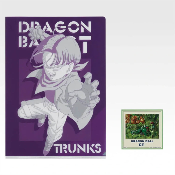 ICHIBAN KUJI DRAGON BALL GT - CLEAR FILE + STICKERS FULL SET LOT I