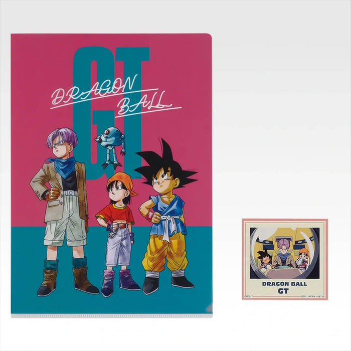 ICHIBAN KUJI DRAGON BALL GT - CLEAR FILE + STICKERS FULL SET LOT I