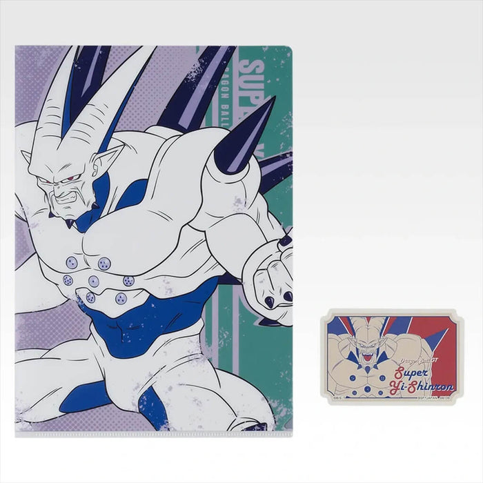 ICHIBAN KUJI DRAGON BALL GT - CLEAR FILE + STICKERS FULL SET LOT I