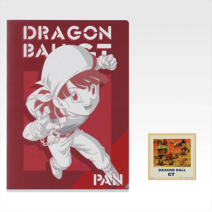 ICHIBAN KUJI DRAGON BALL GT - CLEAR FILE + STICKERS FULL SET LOT I