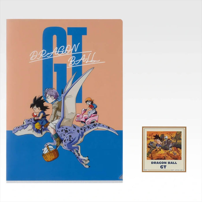 ICHIBAN KUJI DRAGON BALL GT - CLEAR FILE + STICKERS FULL SET LOT I