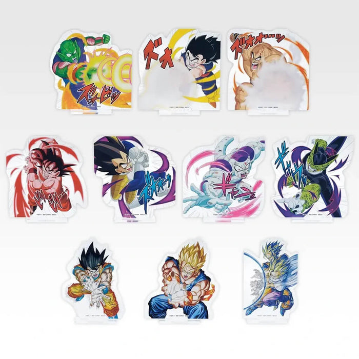 ICHIBAN KUJI DRAGON BALL SPECTACLE BATTLE - ACRYLIC STAND FULL SET LOT I