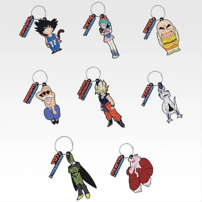 ICHIBAN KUJI DRAGON BALL THE CHRONICLE OF GOKU - RUBBER CHARM FULL SET LOT H