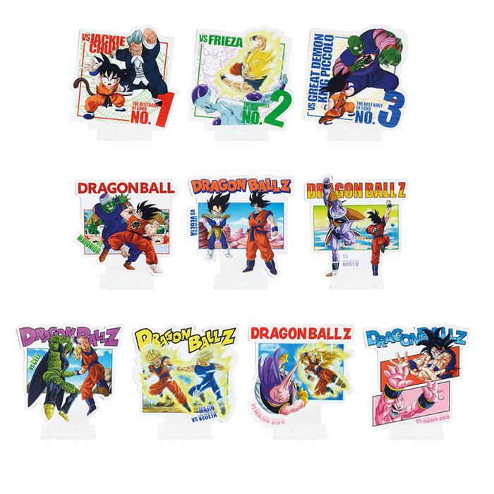 ICHIBAN KUJI DRAGON BALL VS OMNIBUS CROSS - ACRYLIC STAND FULL SET LOT H