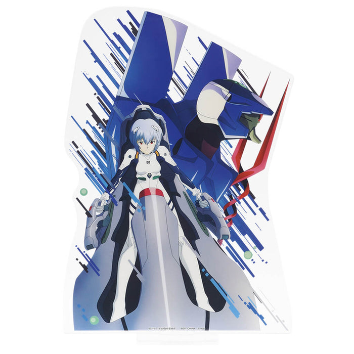 ICHIBAN KUJI EVANGELION EL FINAL DE EVANGELION - GRAN SOPORTE DE ACRÍLICO REI AYANAMI LOTE D