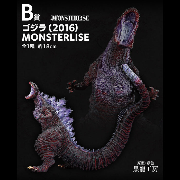 ICHIBAN KUJI GODZILLA MONSTER DANCE WILD THINGS - FIGURA DE GODZILLA (2016) MONSTERLISE LOTE B