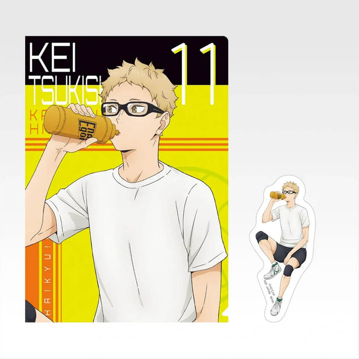 ICHIBAN KUJI HAIKYU!! KARASUNO'S FUTURE - CLEAR FILE + STICKERS FULL SET LOT J