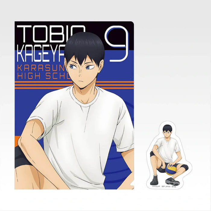 ICHIBAN KUJI HAIKYU!! KARASUNO'S FUTURE - CLEAR FILE + STICKERS FULL SET LOT J