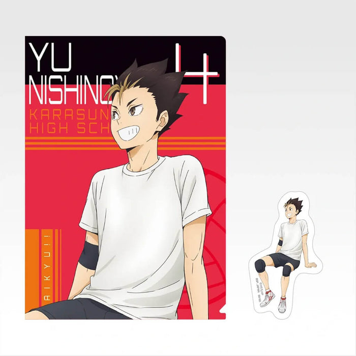 ICHIBAN KUJI HAIKYU!! KARASUNO'S FUTURE - CLEAR FILE + STICKERS FULL SET LOT J