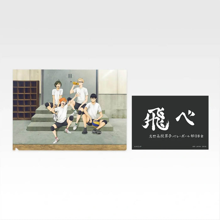 ICHIBAN KUJI HAIKYU!! KARASUNO'S FUTURE - CLEAR FILE + STICKERS FULL SET LOT J