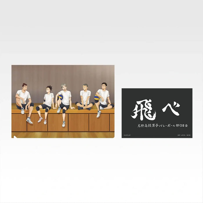 ICHIBAN KUJI HAIKYU!! KARASUNO'S FUTURE - CLEAR FILE + STICKERS FULL SET LOT J