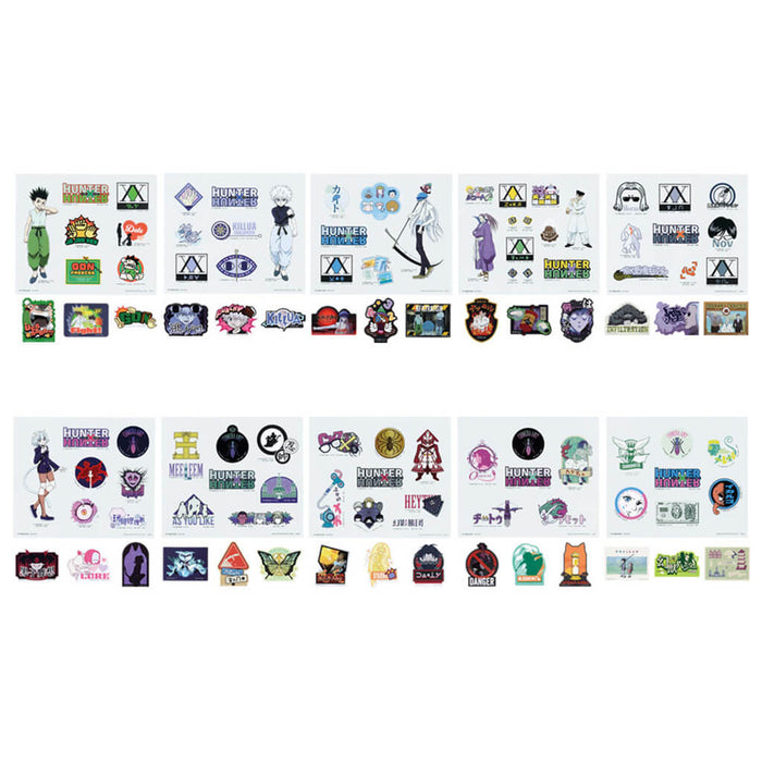 ICHIBAN KUJI HUNTER x HUNTER CHMERA ANT - STICKERS FULL SET LOT I