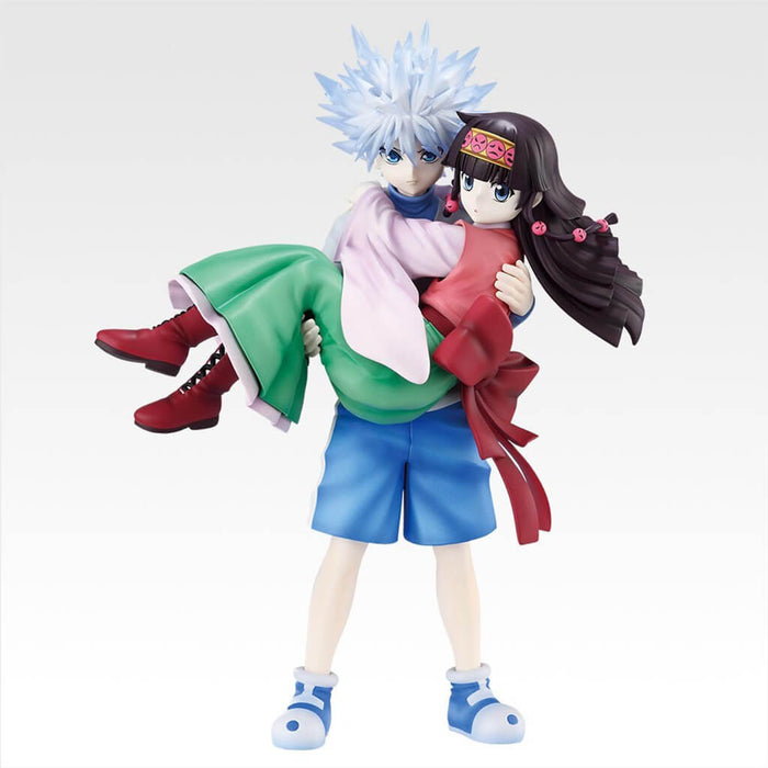 ICHIBAN KUJI HUNTER x HUNTER CROSS THE X-Day - FIGURINE KILLUA & ALLUKA LOT A