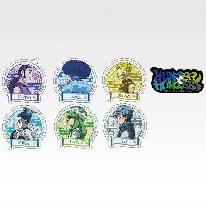 ICHIBAN KUJI HUNTER x HUNTER CROSS THE X-Day - STICKER FULL SET LOT L