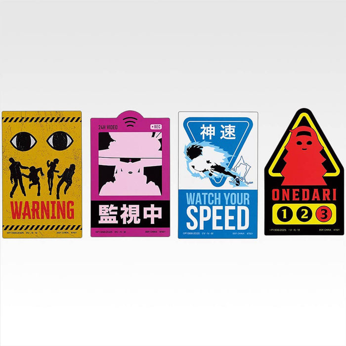 ICHIBAN KUJI HUNTER x HUNTER CROSS THE X-Day - STICKER FULL SET LOT L