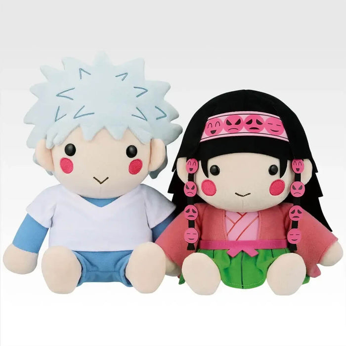 ICHIBAN KUJI HUNTER x HUNTER ZAOLDYECK FAMILY - KILLUA & ALLUKA PLUSH TOY SET LOT A