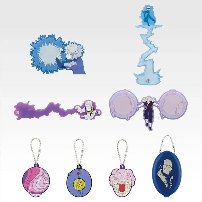 ICHIBAN KUJI HUNTER x HUNTER ZAOLDYECK FAMILY - RUBBER COLLECTION FULL SET LOT H