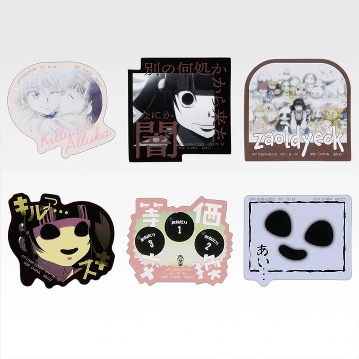 ICHIBAN KUJI HUNTER x HUNTER ZAOLDYECK FAMILY - STICKER COLLECTION FULL SET LOT J