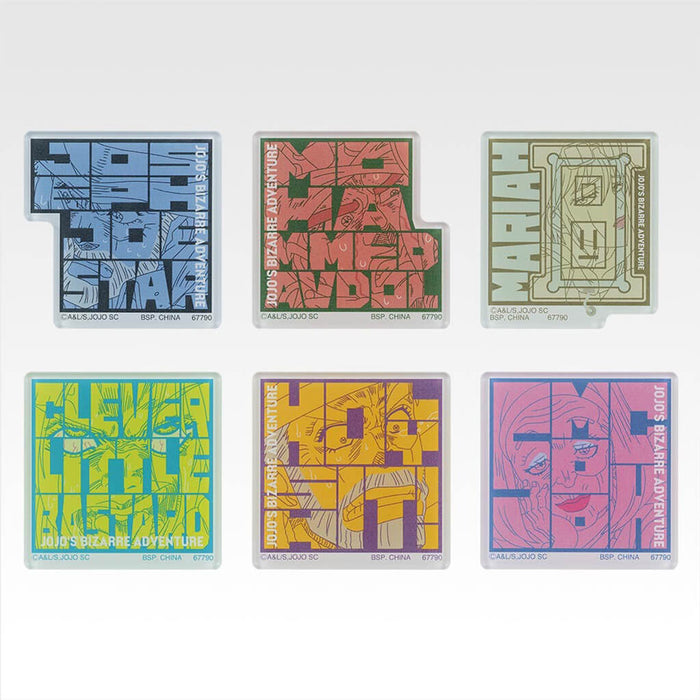 Lote completo de imanes de Ichiban Kuji Jojo's Bizarre Adventure Stardust Crusaders Stand Rush!
